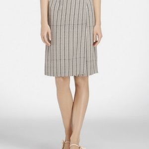 Tory Burch "Caleb" silk wrap skirt